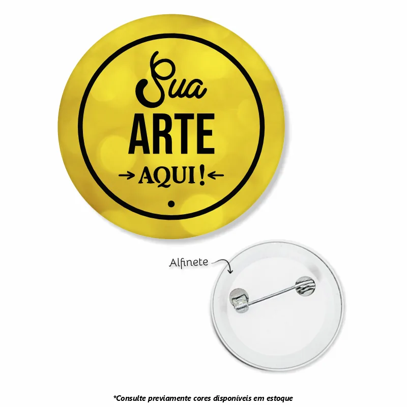 Bottons personalizados em Cuiabá para campanhas internas
