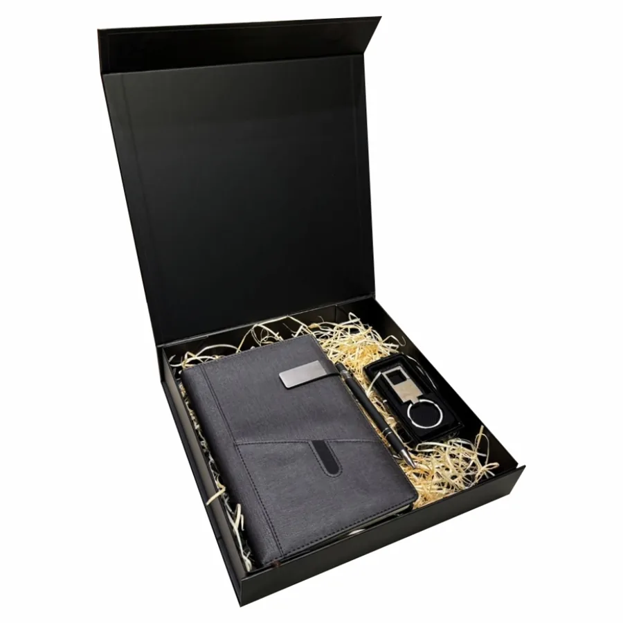 Kit executivo personalizado para brindes corporativos em Cuiabá
